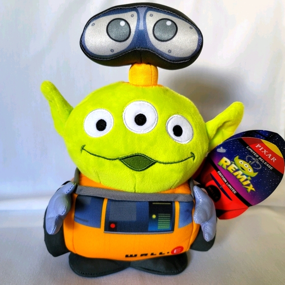 Disney Pixar Toy Story Alien Wall-E Remix Plush